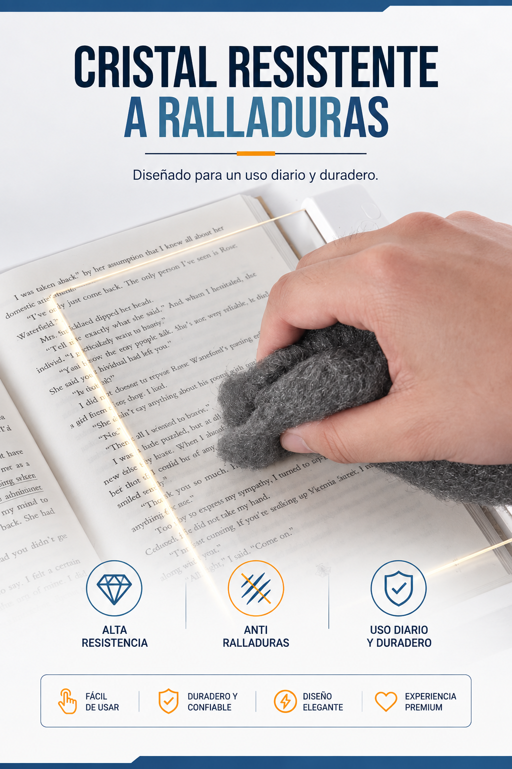 SmoothPage™ - Luz de lectura ultrafina